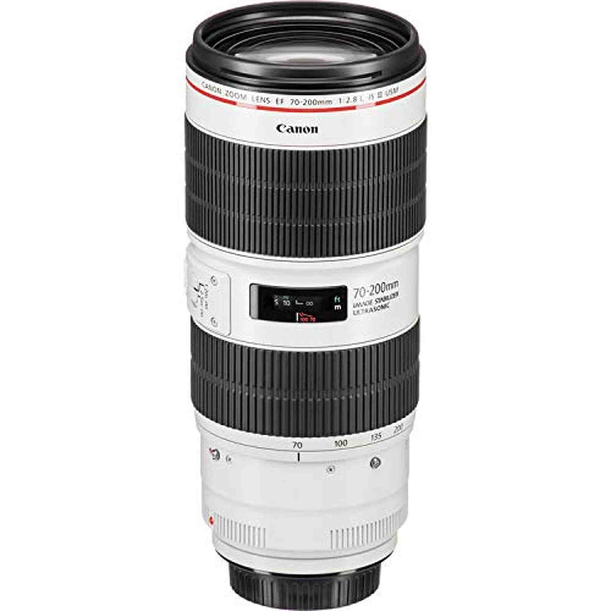 Canon EF 70-200mm f/2.8L is III USM Lens International Model with Filter Kit + Lens Case Bundle - Used Canon