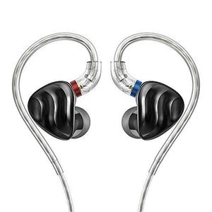 FIIO FH3 HiFi Earphones 3 Drivers 1 Dynamic + 2 Knowles BA , in-Ear Earphones High Resolution, Bass Sound, High Fidelity for Smartphone/PC/Tablet