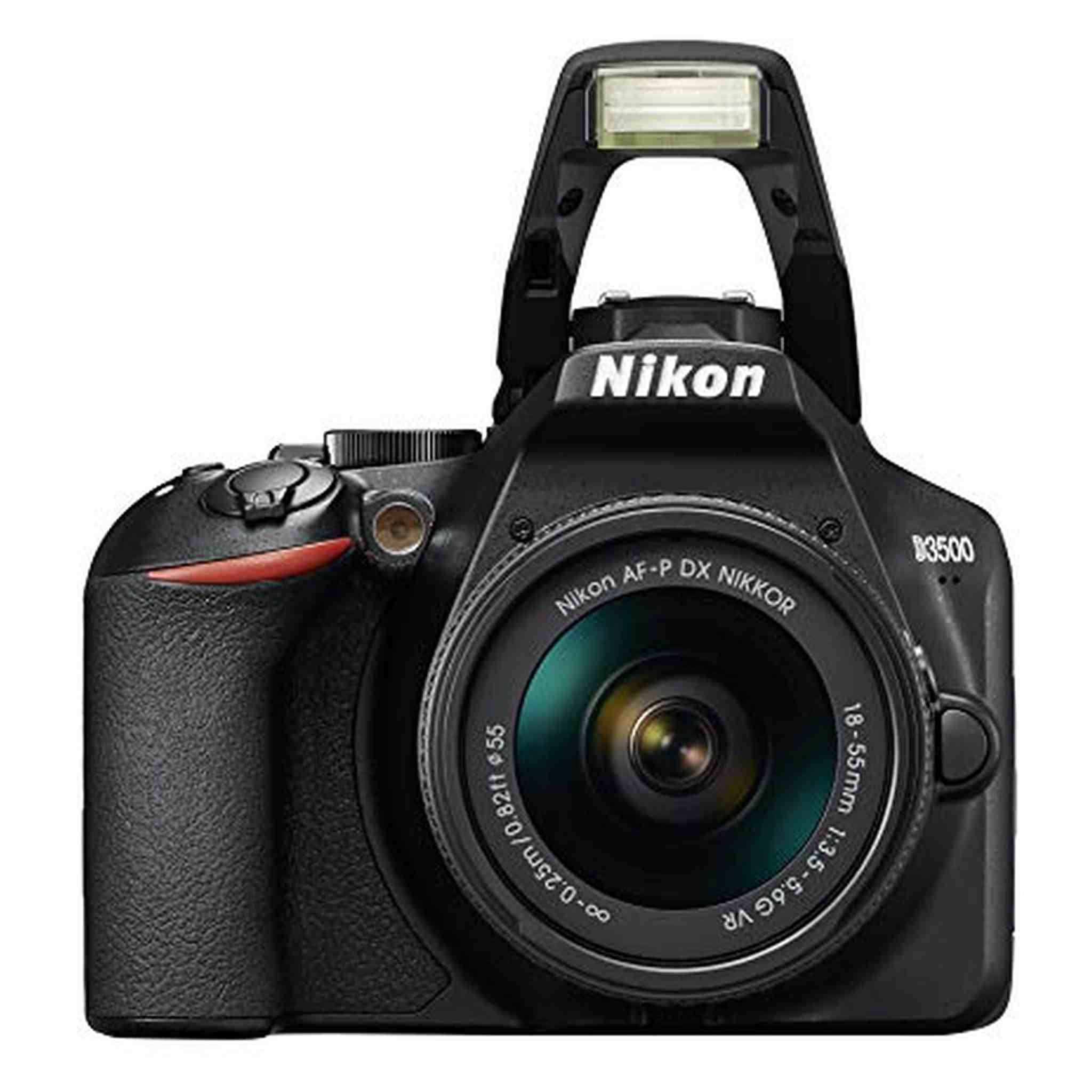 Nikon D3500 W/ AF-P DX NIKKOR 18-55mm f/3.5-5.6G VR Black - Reconditioned Nikon