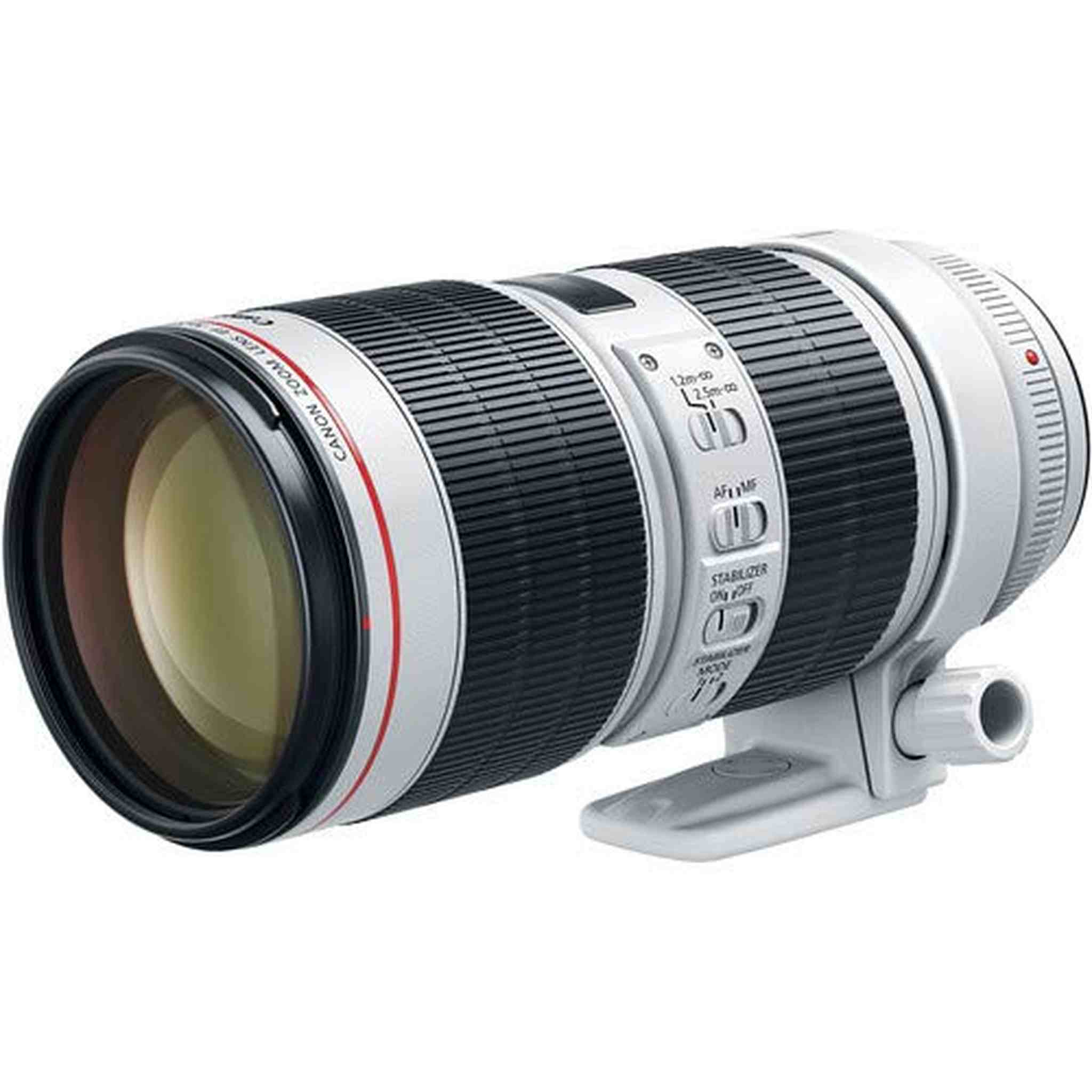 Canon EF 70-200mm f/2.8L is III USM Telephoto Zoom Lens for Canon DSLR - Bundle - International Model - Used Canon