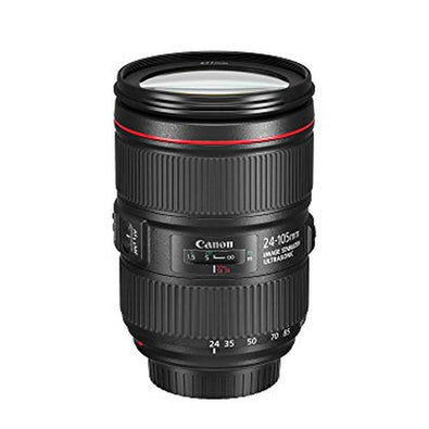 Canon EF 24-105mm f/4L is II USM Lens, Black - 1380C002