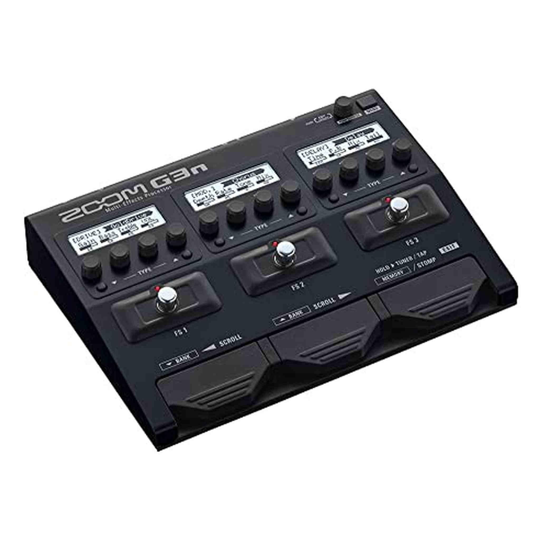 Zoom G3n Guitar Multi-Effects Processor Pedal, With 70+ Built-in effects, Amp Modeling, Stereo Effects, Looper, Rhythm Section, Tuner Zoom