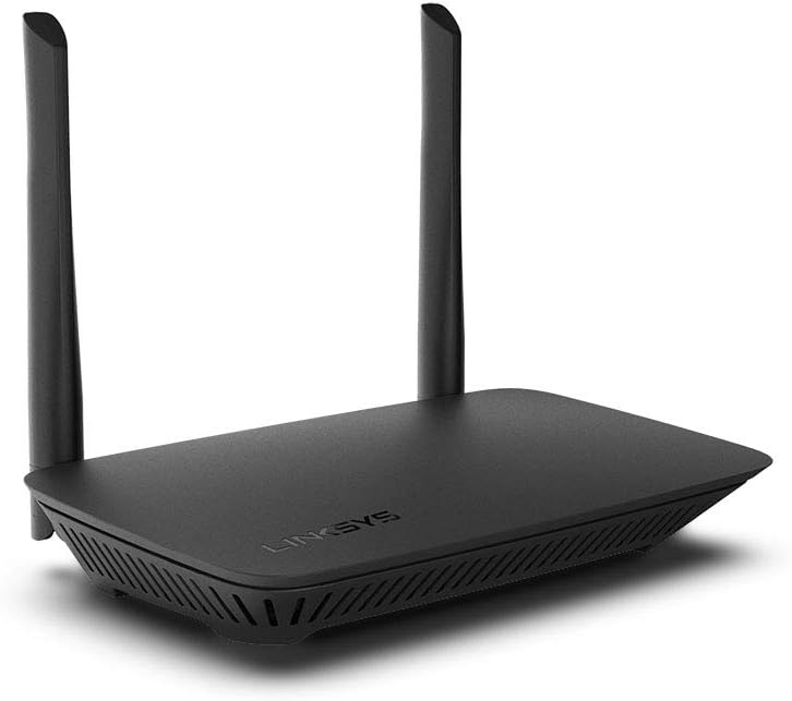Linksys WiFi Router Dual-Band AC1200 (WiFi 5) Delivers Enhanced 1.2 Gbps Speed, Range, and Security