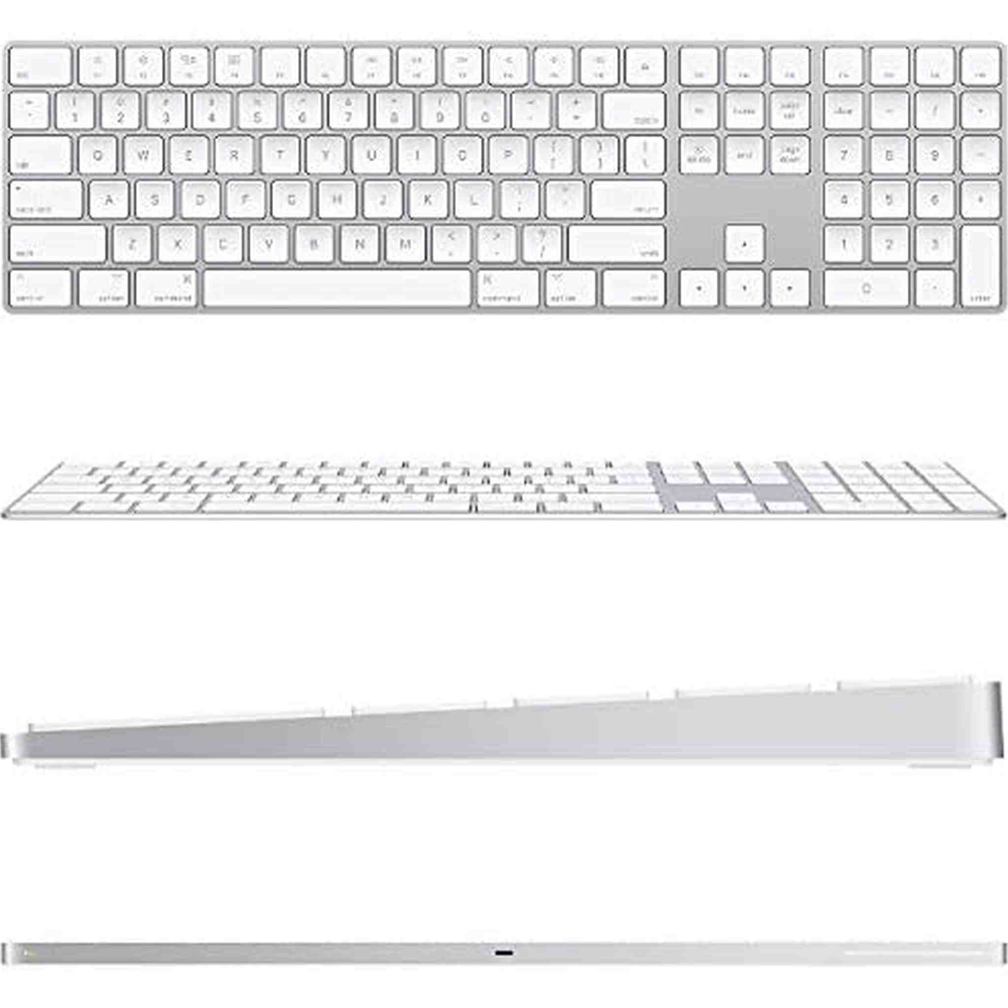 Magic Wireless Keyboard with Numeric Keypad for Apple Mac Desktop Computers/Laptops