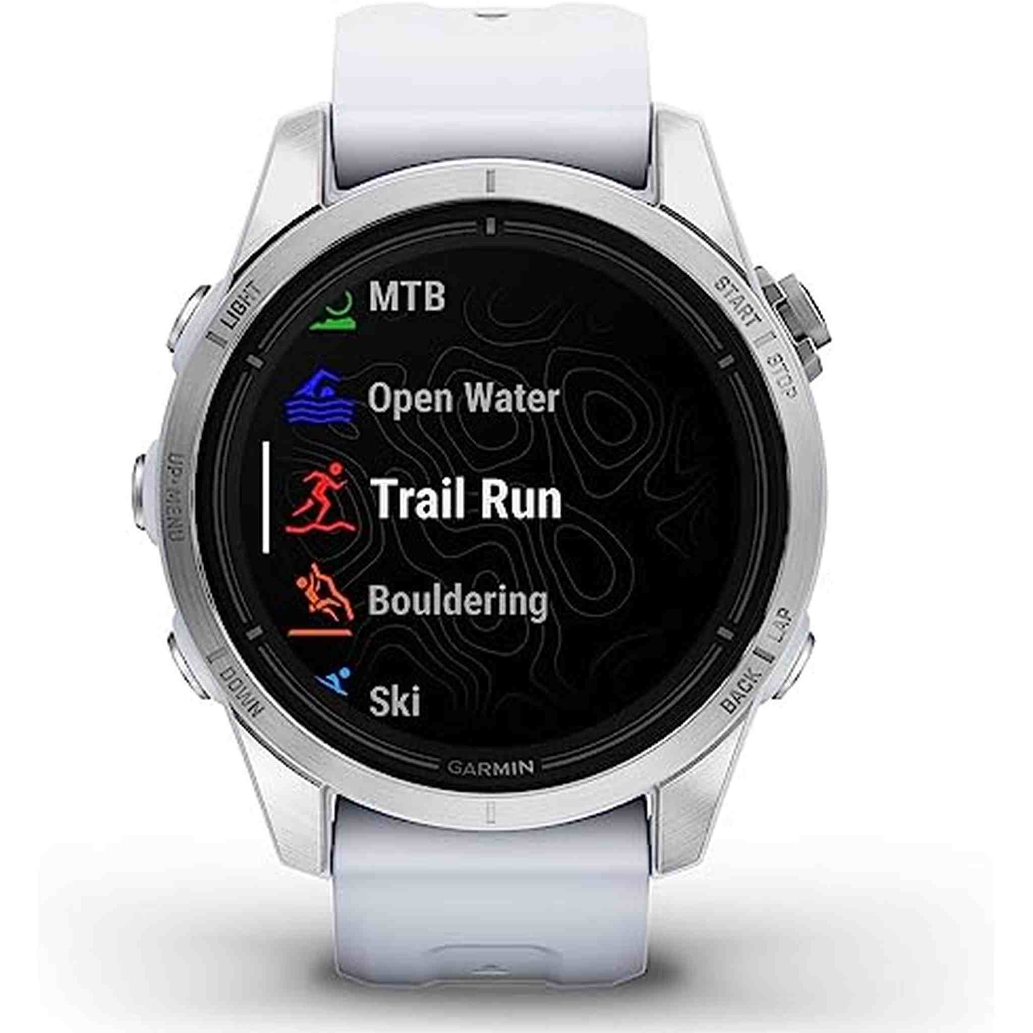 Garmin Epix Pro Gen 2 , 42mm Glass Stainless Steel Whitestone with Accessories Garmin