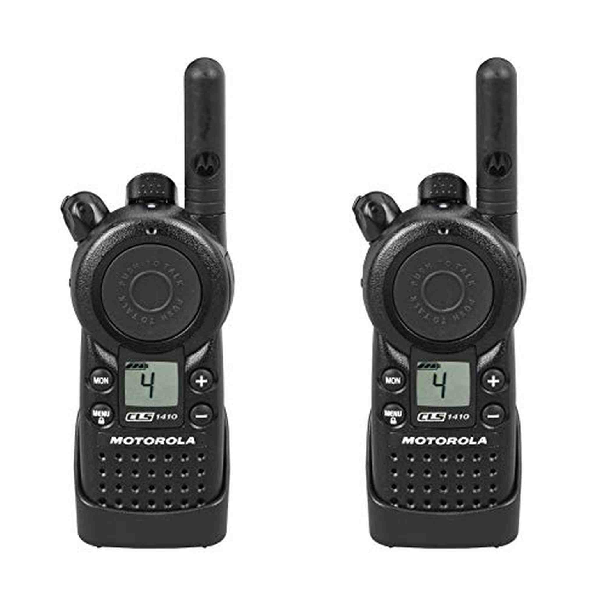 Motorola Professional CLS1410 5-Mile 4-Channel UHF Two-Way Radio Two Count Motorola