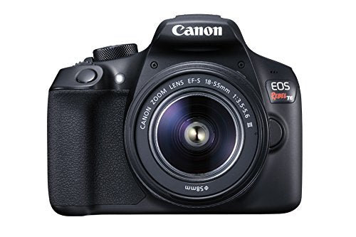 Canon EOS Rebel T6 Digital SLR Camera Kit with EF-S 18-55mm f/3.5-5.6 DC III Lens Black