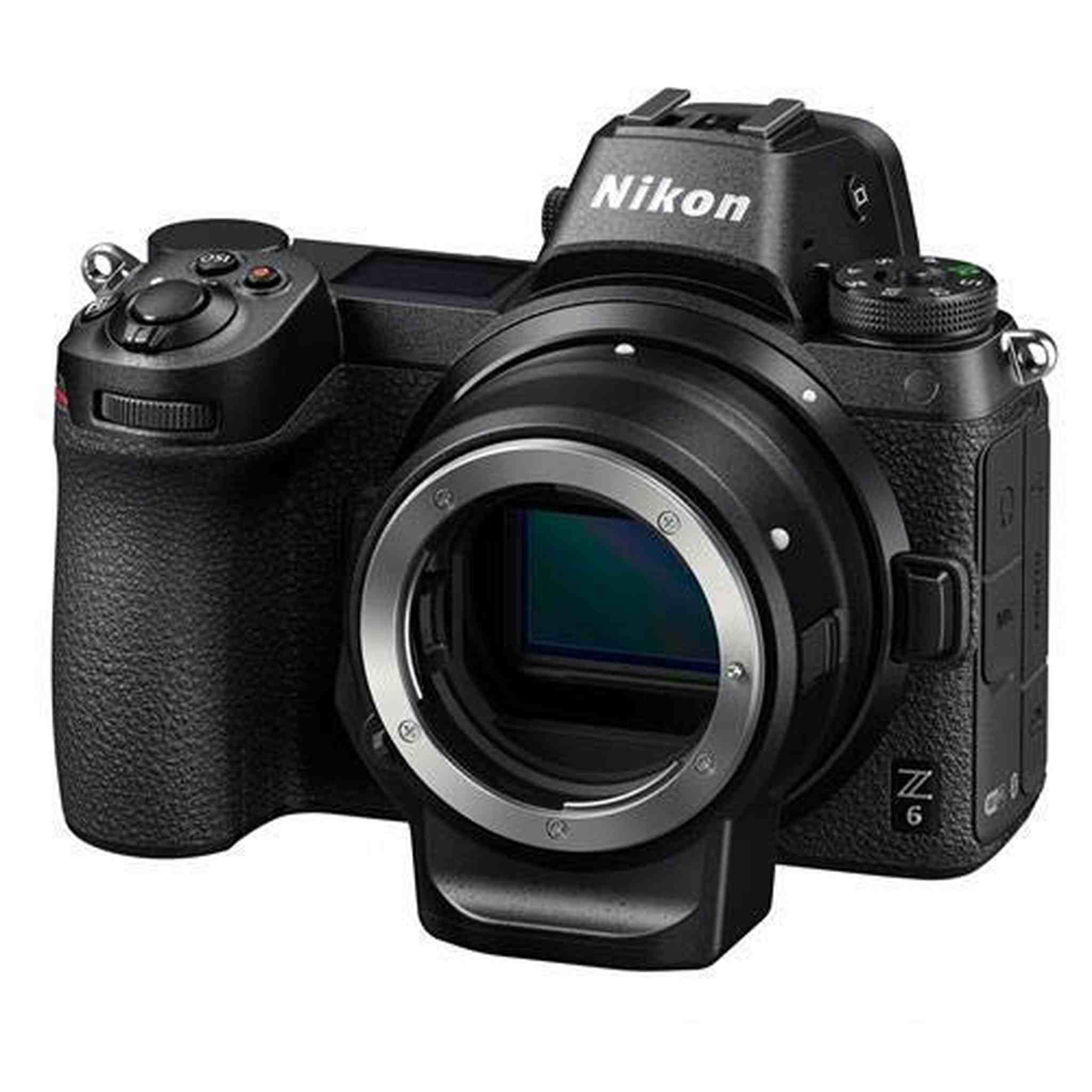 Nikon Z6 FX-Format Mirrorless Camera Body with Mount Adapter FTZ Renewed - Reconditioned Nikon
