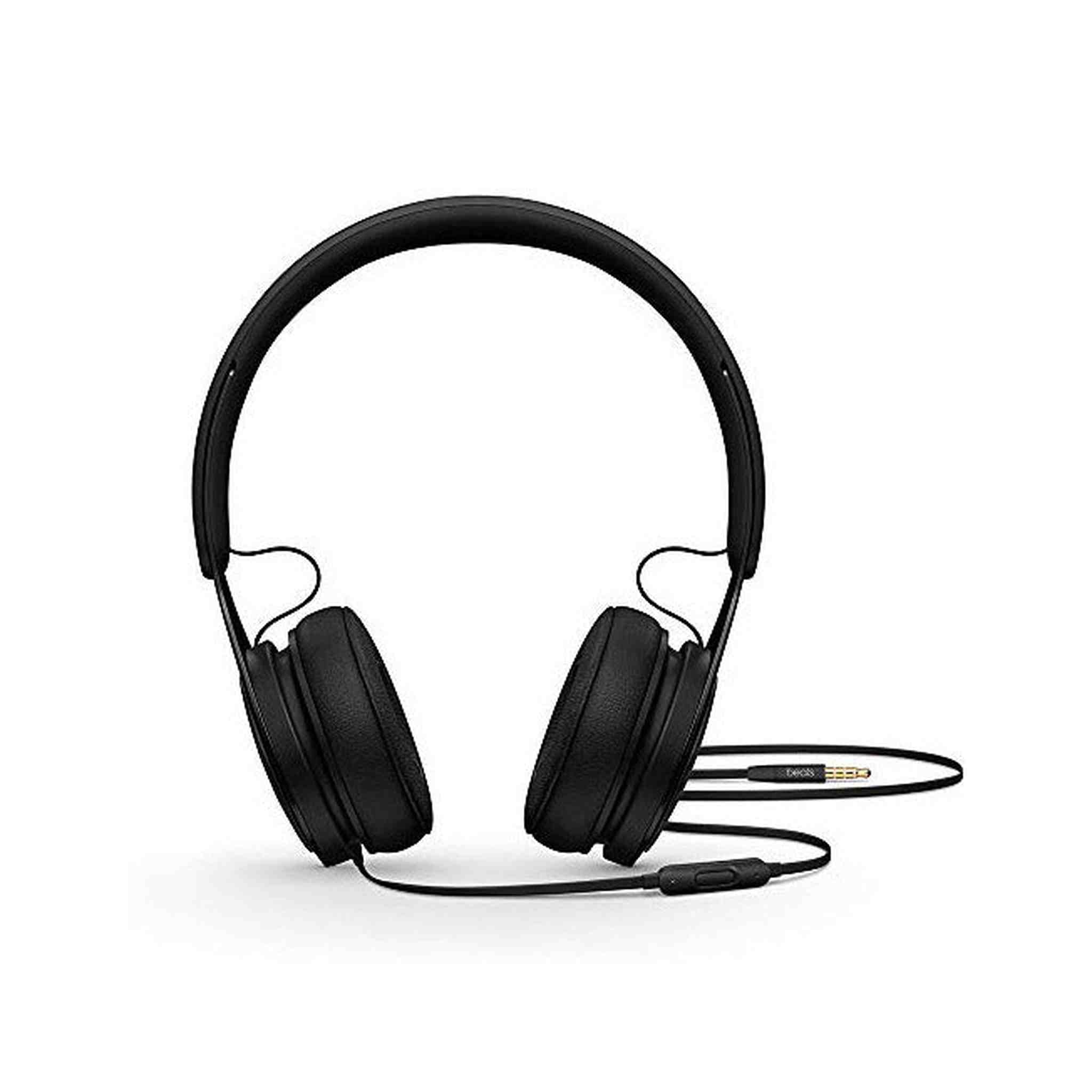 Beats EP Wired On-Ear Headphones - Battery Free for Unlimited Listening, Built in Mic and Controls - Black - Used Beats