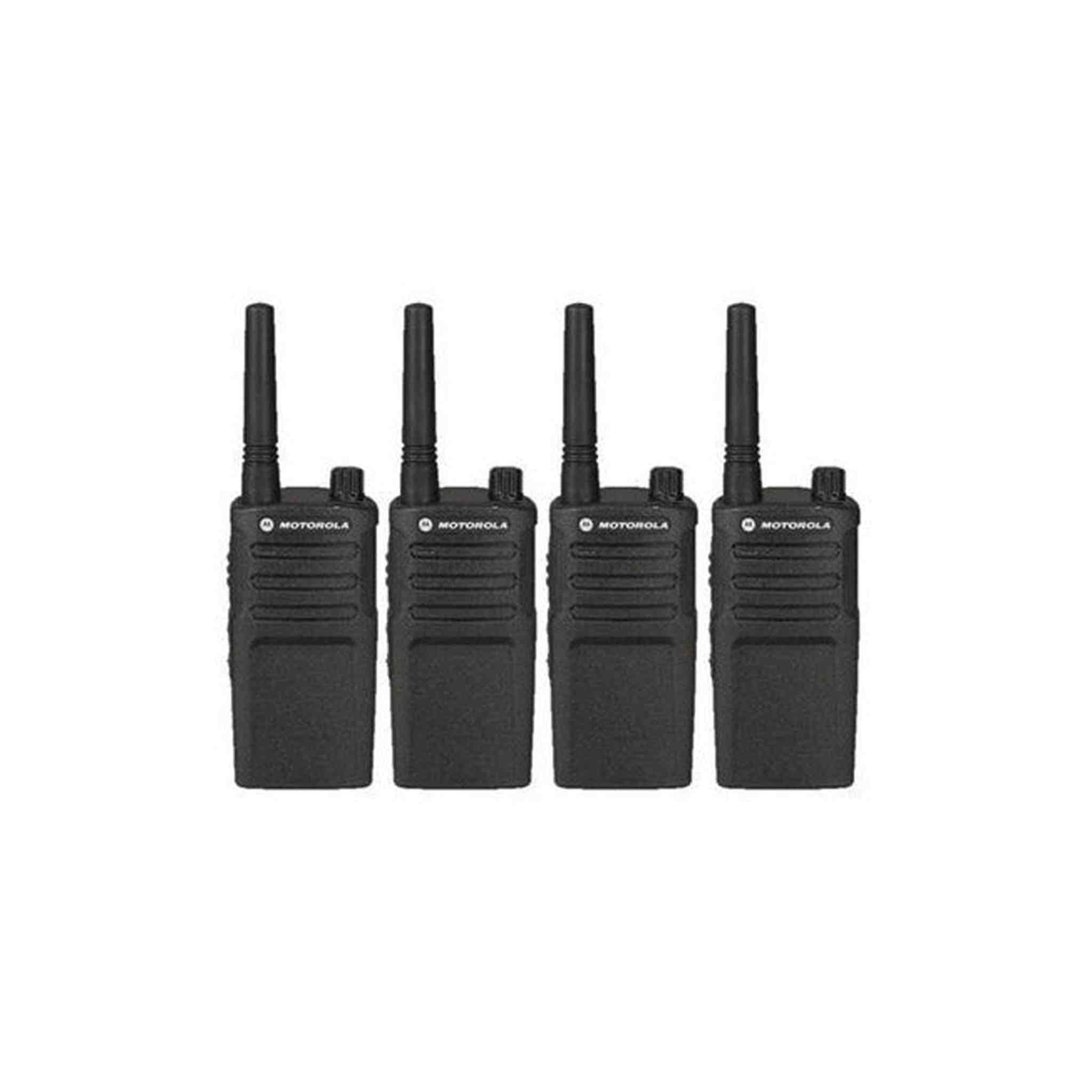 4 Pack of Motorola RMU2040 Two way Radio Walkie Talkies UHF Motorola