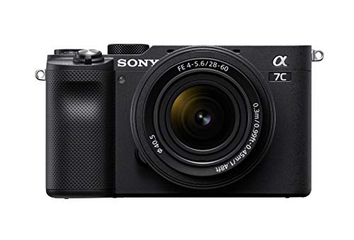 Sony Alpha 7C Full-Frame Compact Mirrorless Camera Kit - Black (ILCE7CL/B)