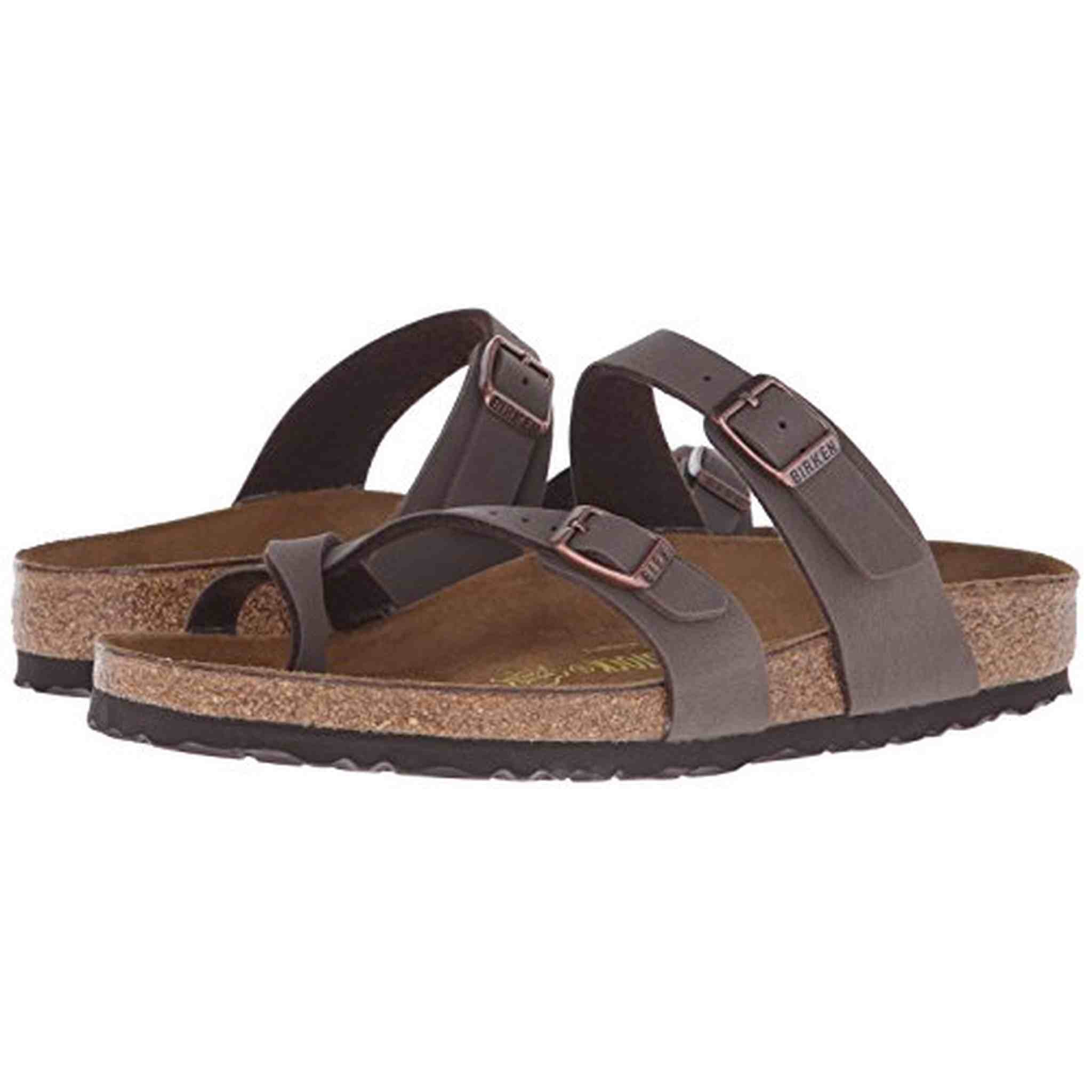 BIRKENSTOCK Women's Mayari Sandal,Mocha,38 EU/7-7.5 M US