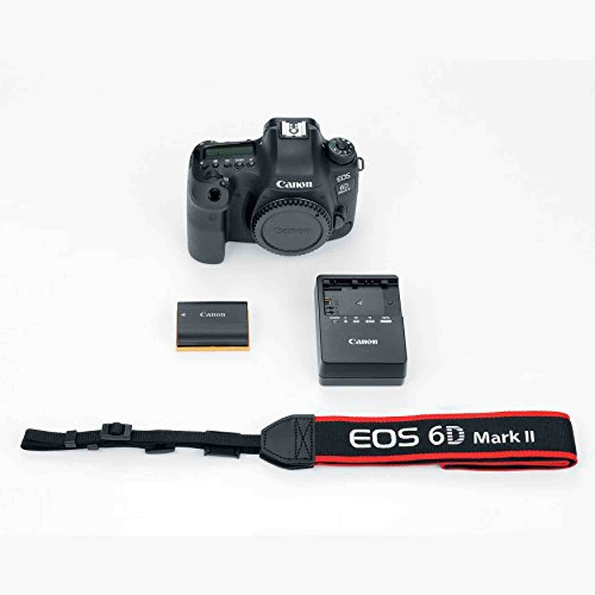 Canon EOS 6D Mark II 20.0 MP Digital Camera - Black Body Only - Reconditioned Canon
