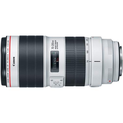 Canon EF 70-200mm f/2.8L is III USM Lens Bundle w/ 64GB Memory Card + Accessories, and 3 Piece Filter Kit (International