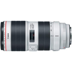 Canon EF 70-200mm f/2.8L is III USM Lens Bundle w/ 3 Piece Filter Kit International Model