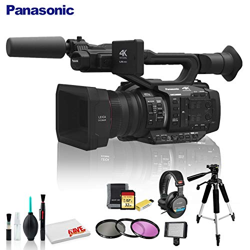 Panasonic AG-UX180 4K Premium Professional Camcorder - Ultimate Bundle