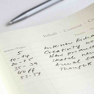 LEUCHTTURM1917 - Composition B5 Plain Softcover Notebook Black - 123 Numbered Pages