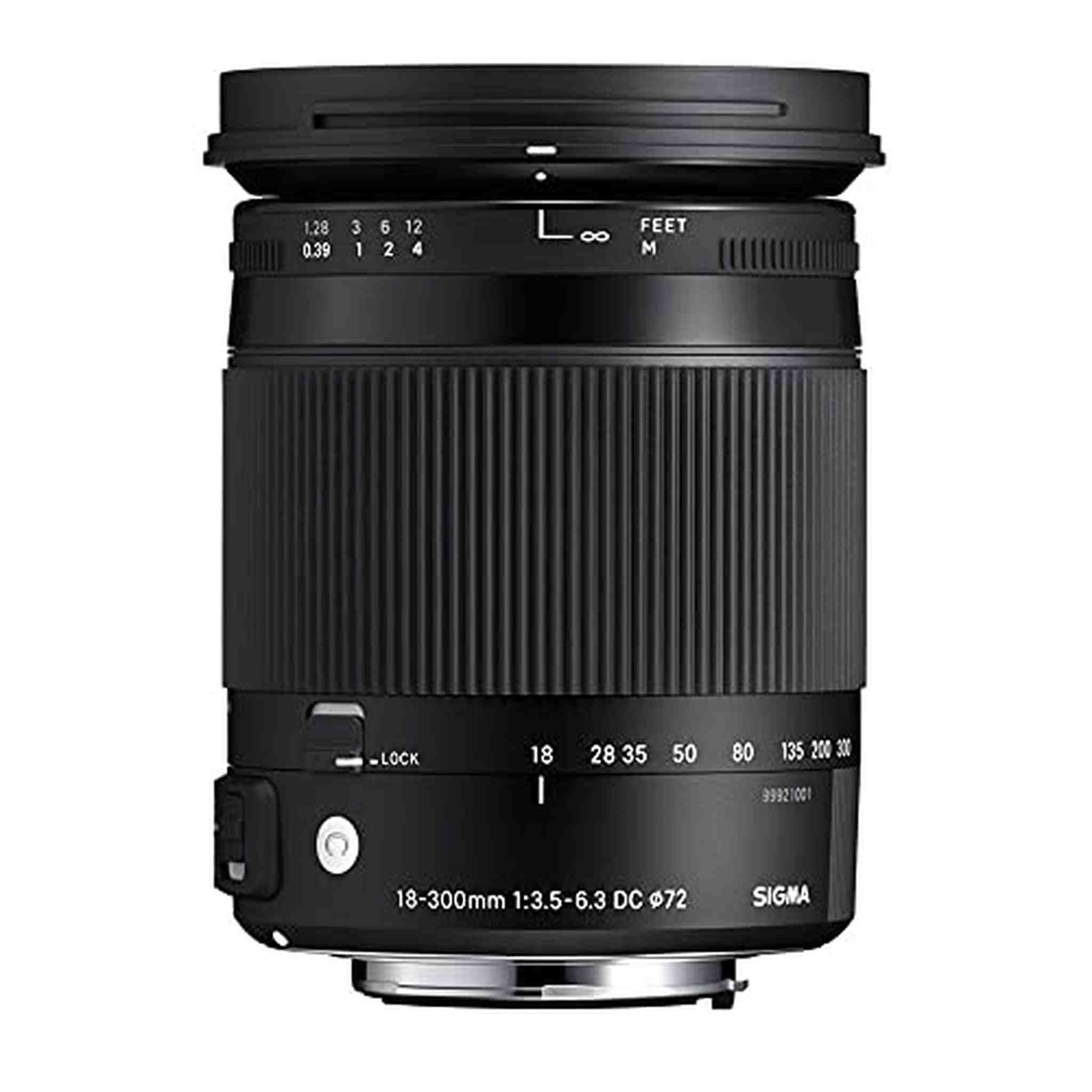 Sigma 18-300mm F3.5-6.3 Contemporary DC Macro OS HSM Lens for Nikon Sigma