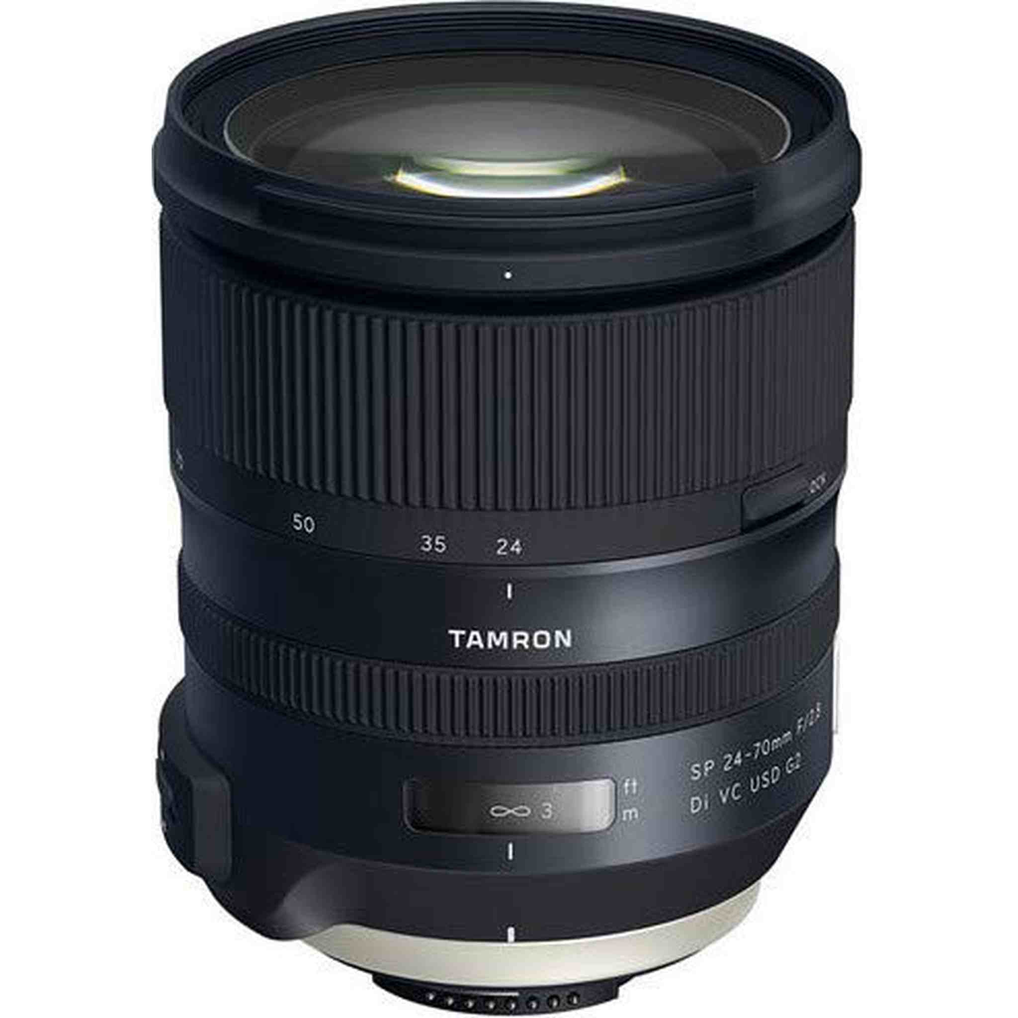 Tamron 24-70mm f/2.8 Di VC G2 USD SP Zoom Lens for Nikon International Version No Warranty - Like New Tamron
