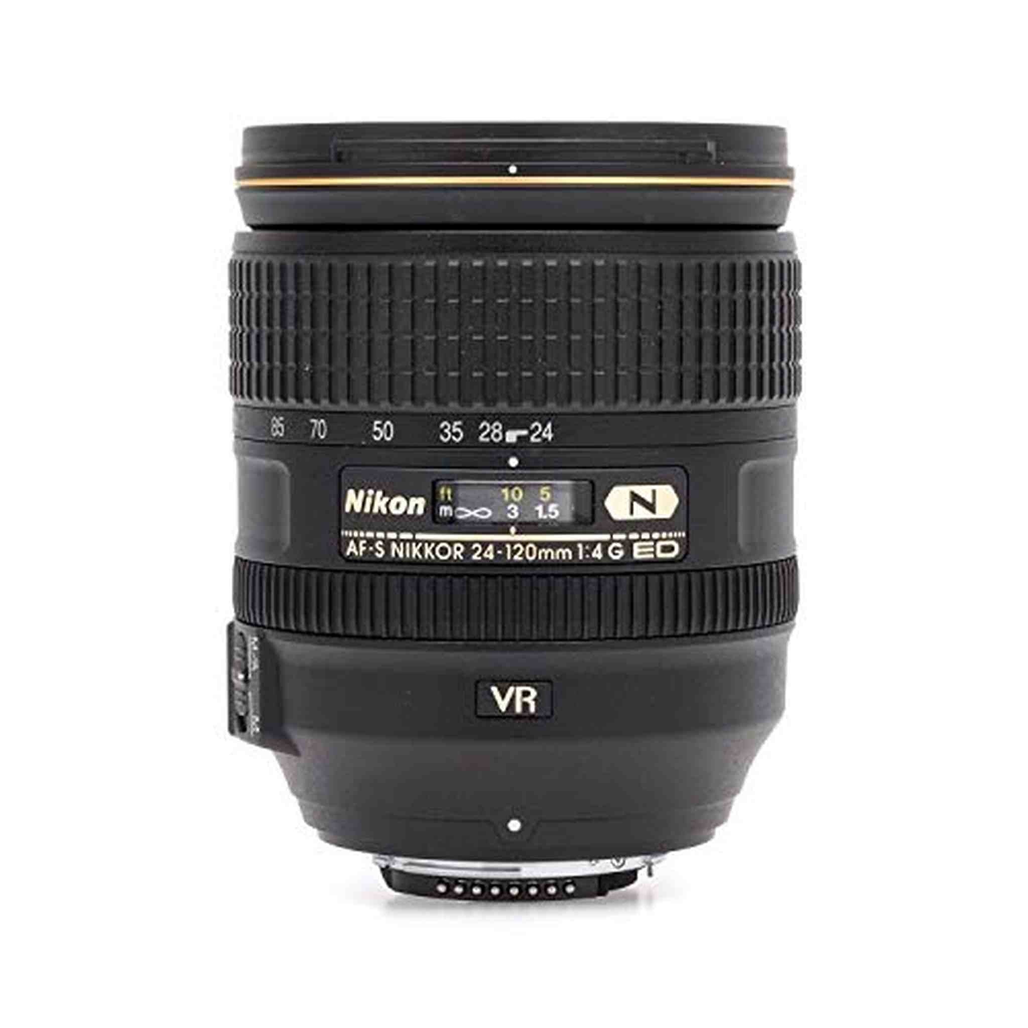 Nikon 2193-IV AF-S fx NIKKOR 24-120mm F/4G ED Vibration Reduction Zoom Lens with Auto Focus for DSLR Cameras Internation Nikon