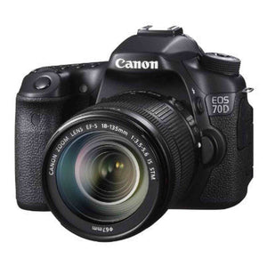 Canon EOS 70D Digital SLR Camera with 18-135mm STM Lens - Used Canon