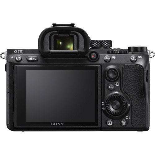 Sony Alpha a7 III Mirrorless Camera W/ 28-70mm Lens ILCE7M3K/B W/ Soft Bag, Zhiyun-Tech WEEBILL Stabilizer, Tripod, 2x Extra Batteries, Rode Mic, LED Light, 2x 64GB Cards, External Monitor and More.