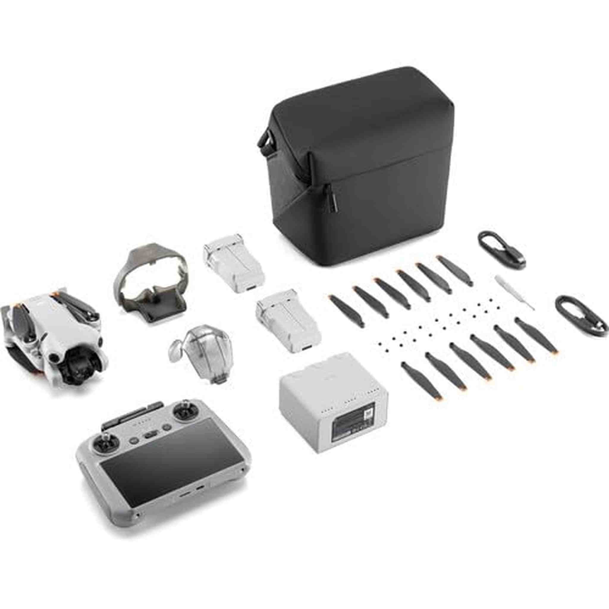 DJI Mini 4 Pro Fly More Combo Plus DJI RC2 , Lightweight and Foldable Drone with 4K/60fps Video, 48MP Photos, 34min Flight Time… DJI