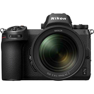 Nikon Z 6 Mirrorless FX-Format Digital Camera with 24-70mm Lens - Bundle 64GB Memory Card + EN-EL15 Li-on Battery + Exte