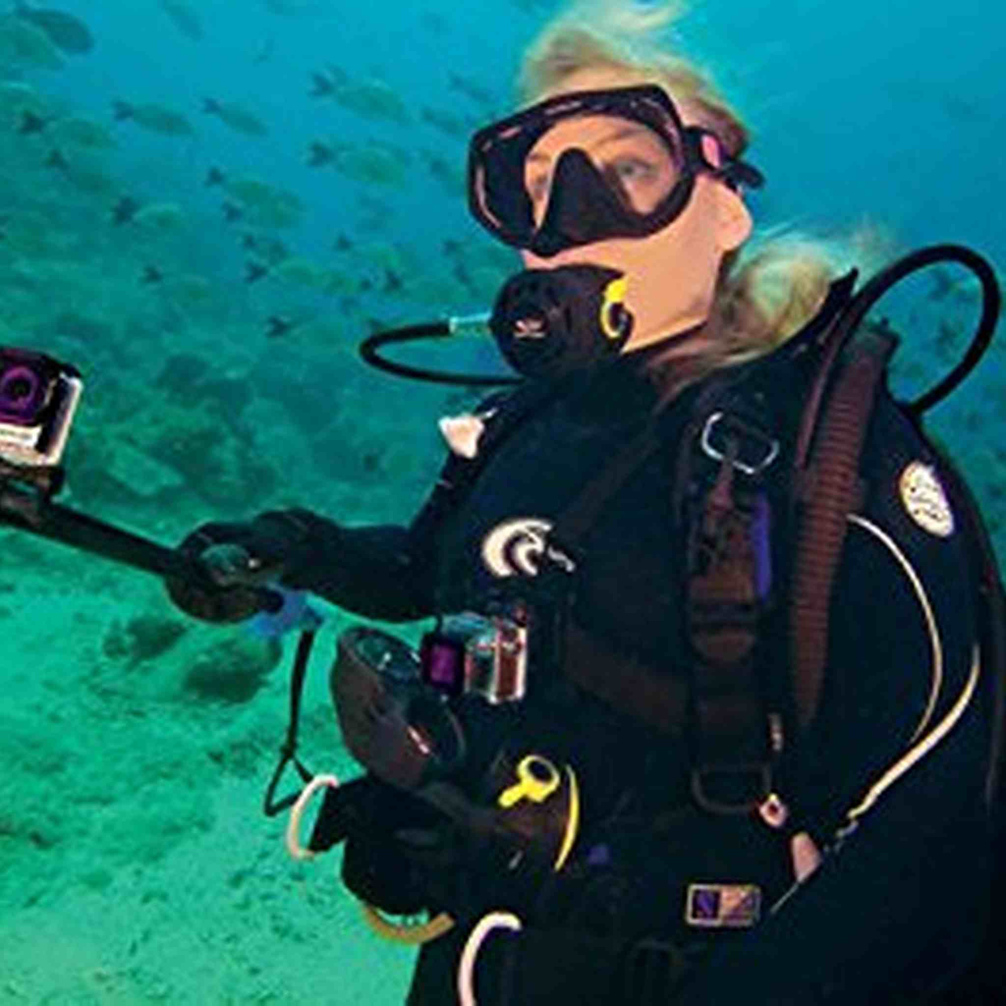 GoPro HERO3+ Dive Filter for Standard Housing Magenta GoPro Official Accessory - Used GoPro