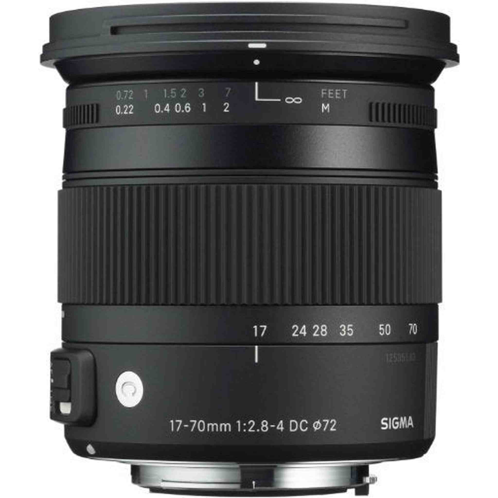Sigma 17-70mm F2.8-4 Contemporary DC Macro OS HSM Lens for Canon - Used SIGMA