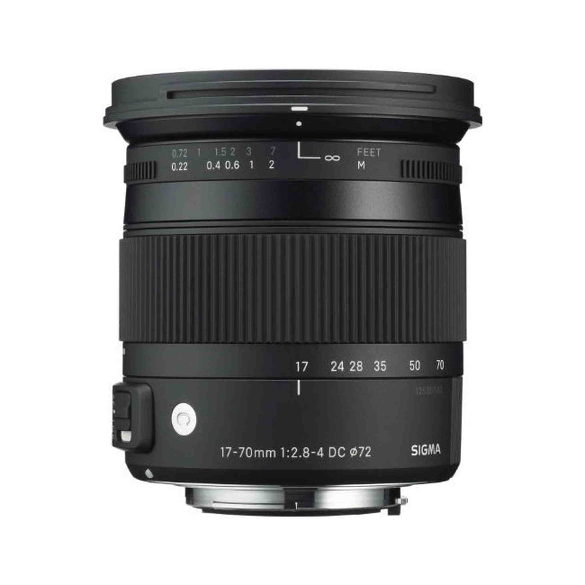 Sigma 17-70mm F2.8-4 Contemporary DC Macro OS HSM Lens for Canon - Used SIGMA