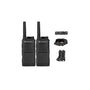 2 x Motorola RMU2040 Business Two-Way Radio 2 Watts/4 Channels Military Spec 20 Floor Range