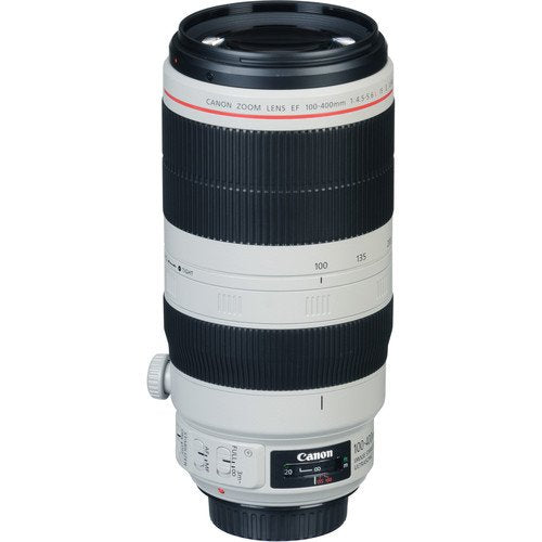 Canon EF 100-400mm f/4.5-5.6L is II USM Zoom Lens International Version Essential Bundle