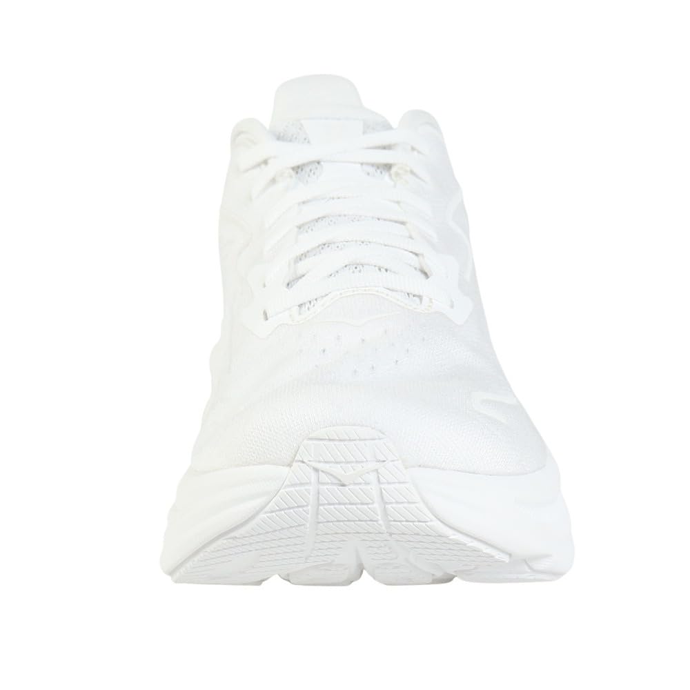 Hoka Men's Clifton 10 Sneaker, White/White, 11.5