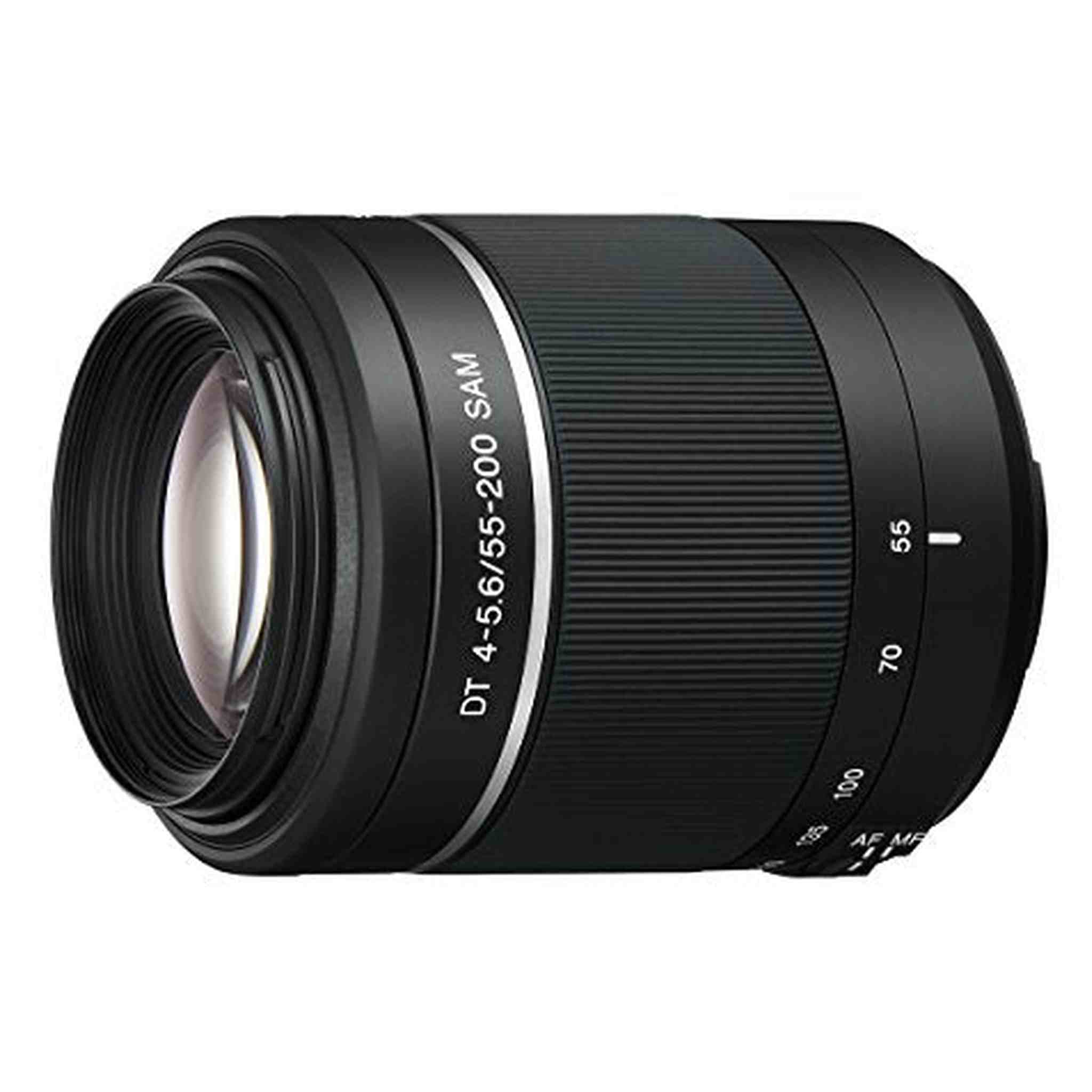 Sony 55-200mm f/4-5.6 SAM DT Telephoto Zoom Lens for Sony Alpha Digital SLR Cameras - Used Sony