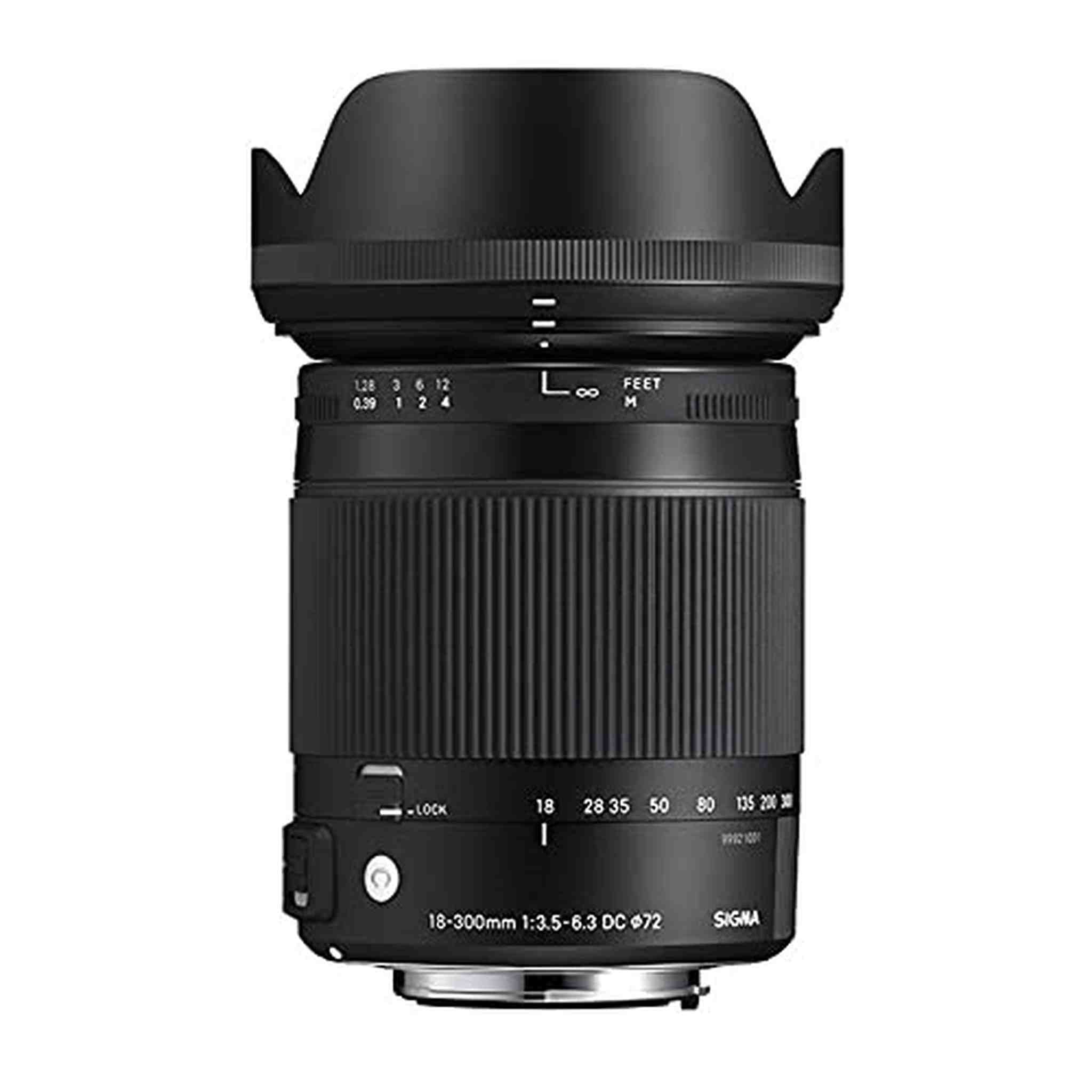 Sigma 18-300mm F3.5-6.3 Contemporary DC Macro OS HSM Lens for Nikon Sigma