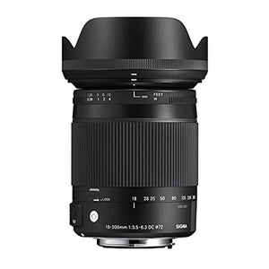 Sigma 18-300mm F3.5-6.3 Contemporary DC Macro OS HSM Lens for Nikon Sigma