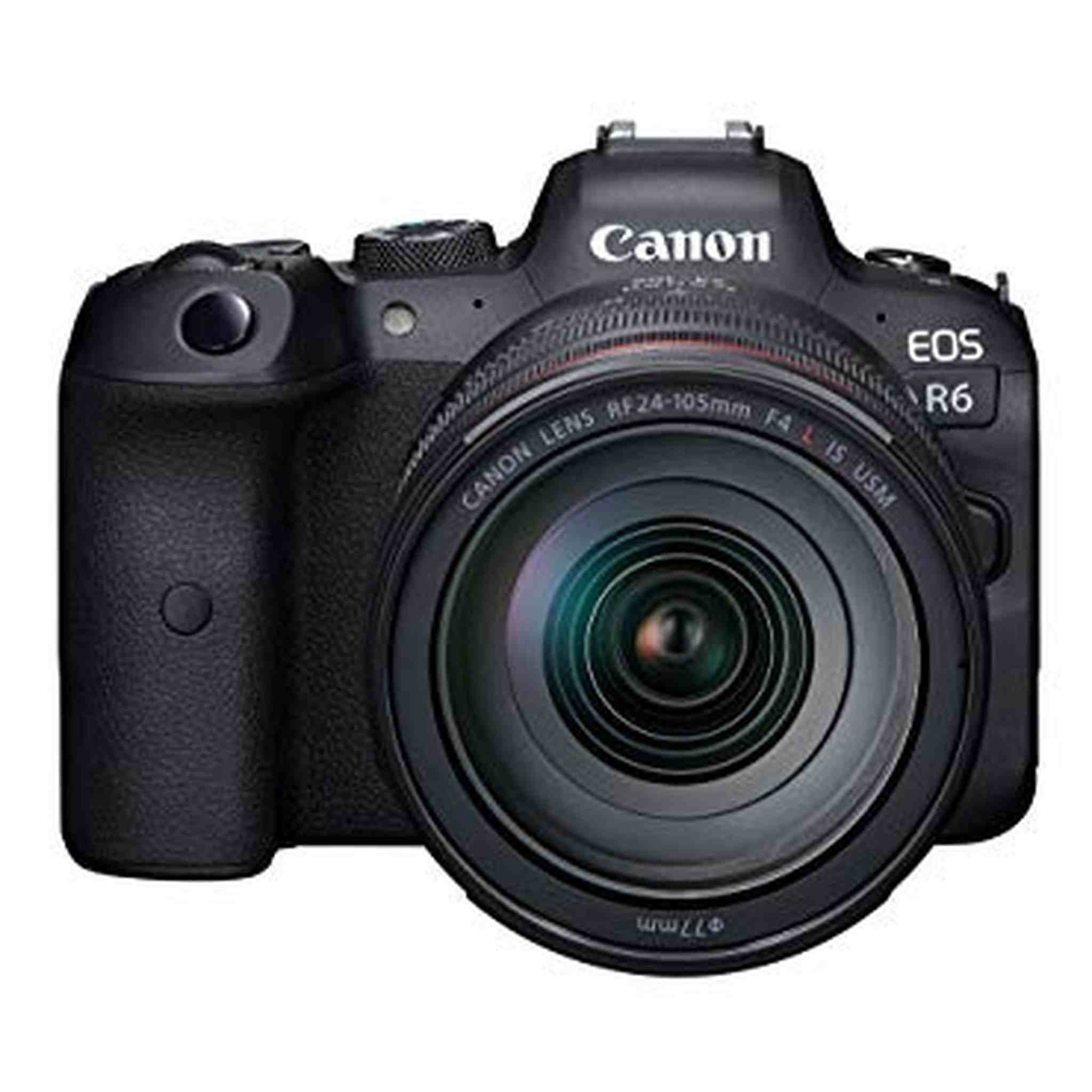 Canon EOS R6 Full-Frame Mirrorless Camera + RF24-105mm F4 L is USM Lens Kit - Reconditioned Canon