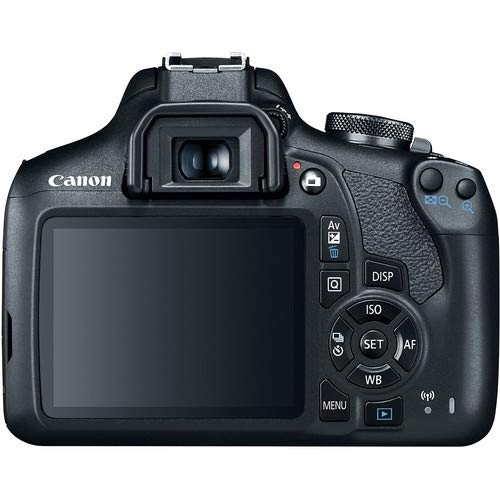 Canon EOS Rebel T7 DSLR Camera with 18-55mm Lens Bundle with 32GB Memory Card + 3pc Filter Kit + Angle Lens + Telephoto