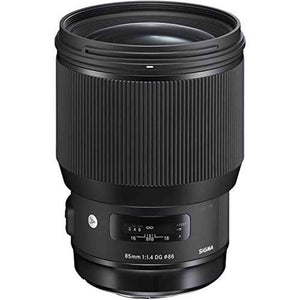 Sigma 85mm f/1.4 DG HSM Art Lens for Nikon F USA Standard Bundle