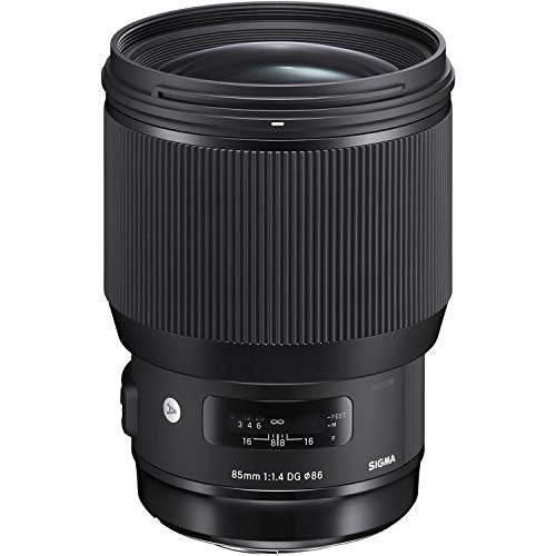 Sigma 85mm f/1.4 DG HSM Art Lens for Canon EF (USA) Deluxe Bundle V2