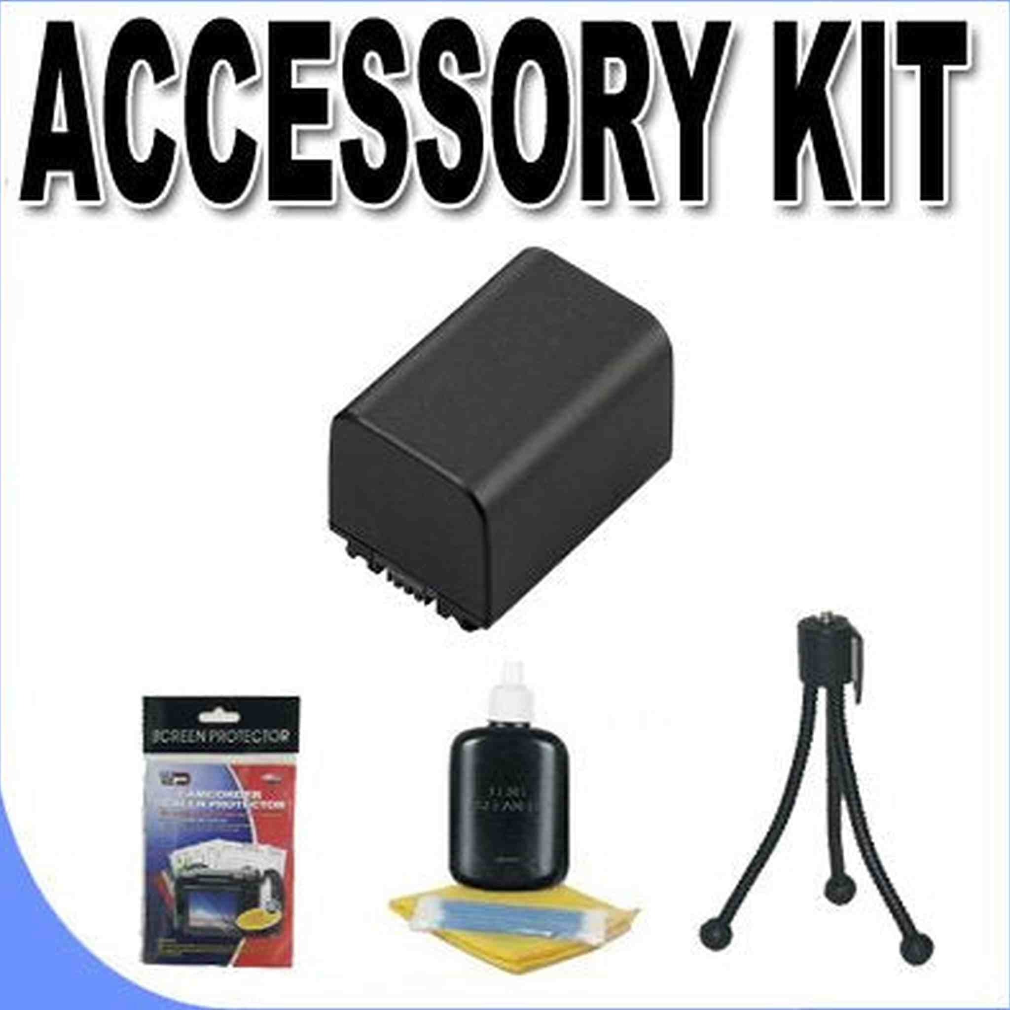 BigVALUEInc Accessory Saver Bundle BP-511 Lithium Ion Rechargeable Battery for Canon EOS & Powershot Digital Cameras