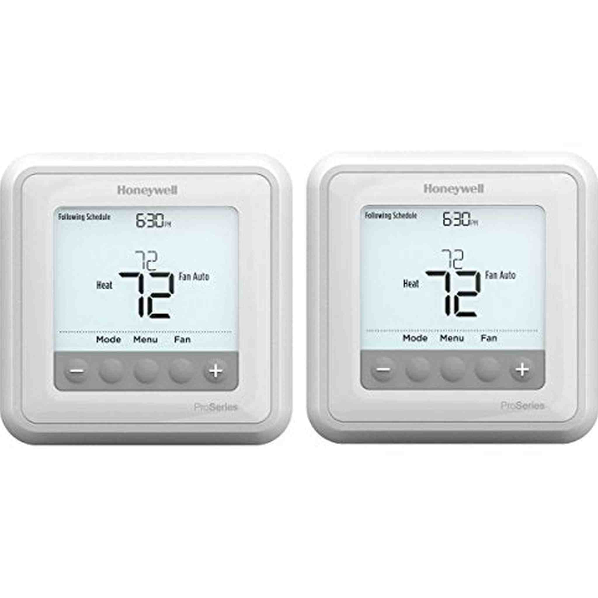 Honeywell TH6210U2001 T6 Pro Programmable Thermostat Pack of 2 Honeywell