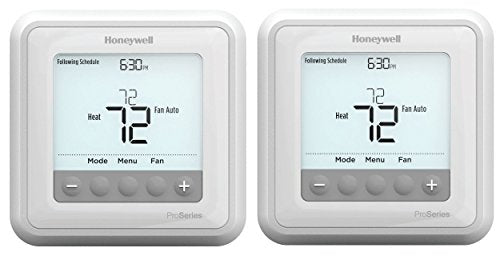 Honeywell TH6210U2001 T6 Pro Programmable Thermostat (Pack of 2)