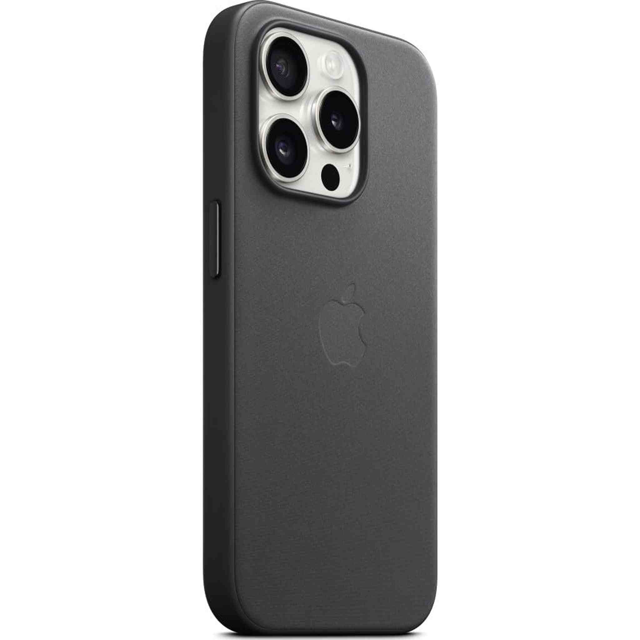 Apple iPhone 15 Pro FineWoven Case with MagSafe - Black