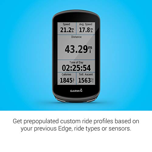 Garmin Edge 1030, GPS Cycling/Bike Computer, On-Device Workout Suggestions, ClimbPro Pacing Guidance and More