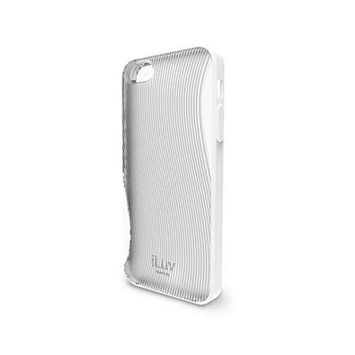 iLuv ICA7H328WHT Twain Two-Part Dual Protection Case for Apple iPhone 5 - 1 Pack - Retail Packaging - White