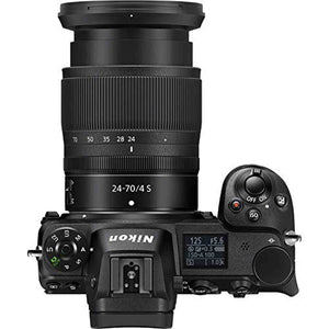 Nikon Z 6 Mirrorless Digital Camera with 24-70mm Lens and 50mm f/1.8 S Lens Kit International Model
