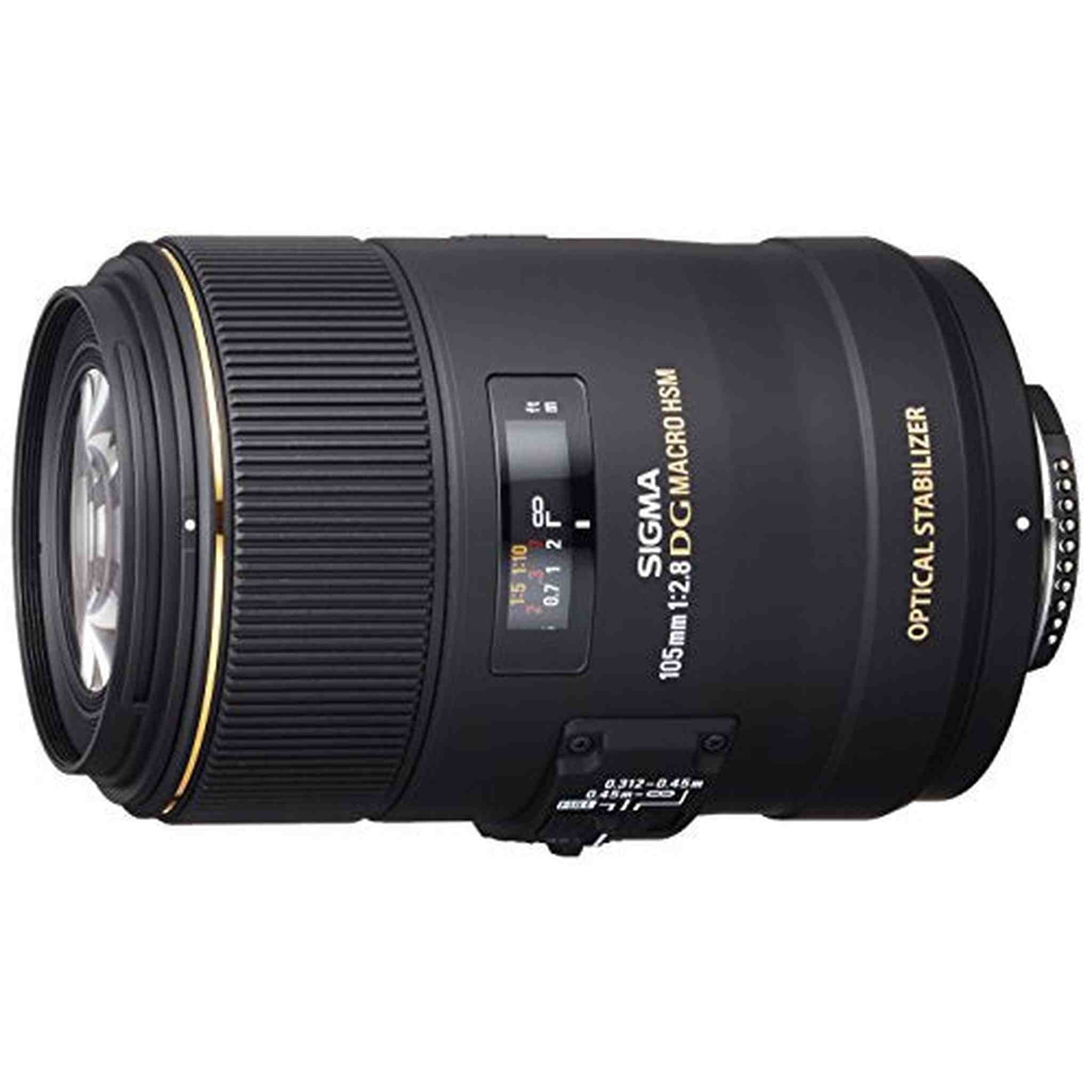 Sigma 258306 105mm F2.8 EX DG OS HSM Macro Lens for Nikon DSLR Camera - Used SIGMA