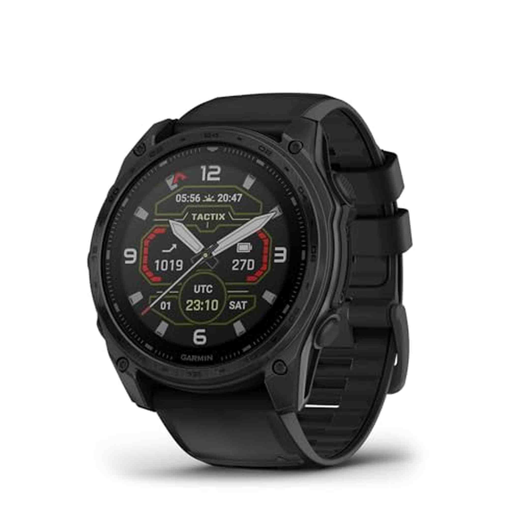 Garmin tactix® 8 51mm, Solar Charged Display, Premium Tactical GPS Smartwatch, Includes Applied Ballistics Ultralight™ Solver Garmin